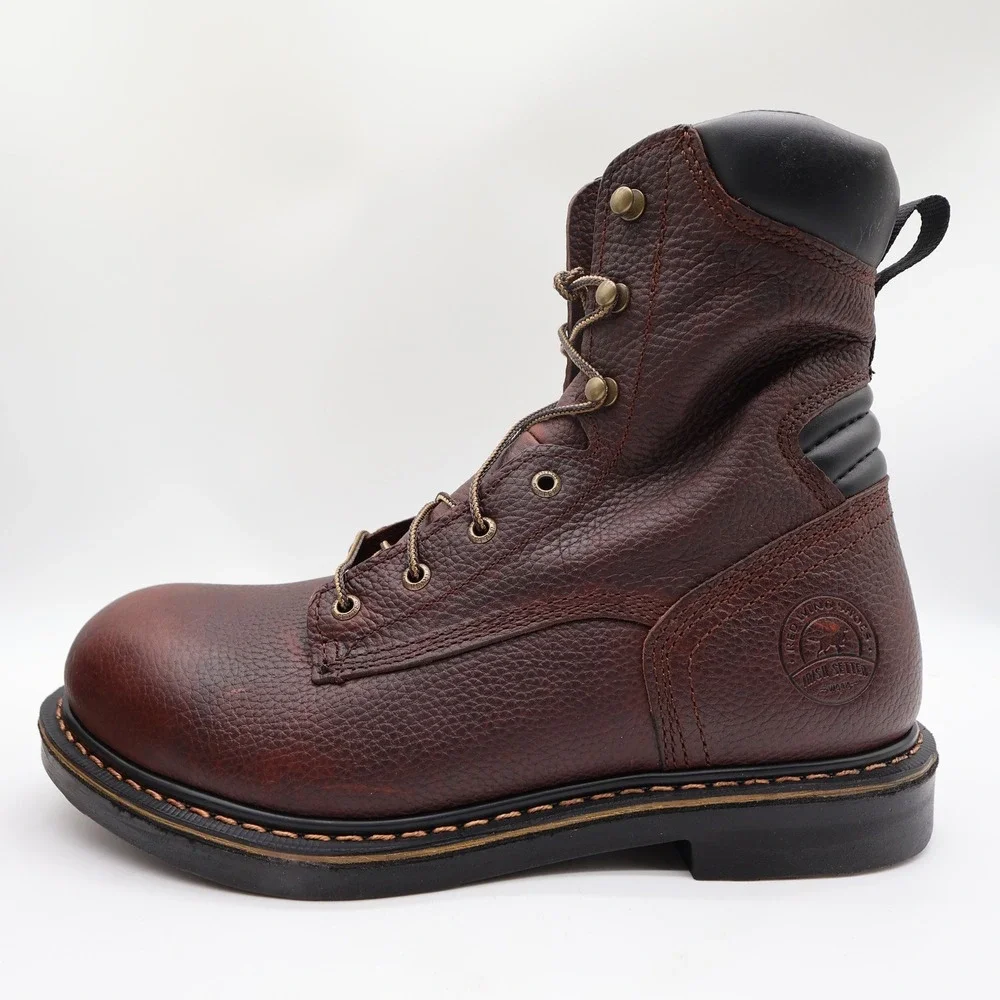 Irish Setter Work Boots Mens 12 D Farmington Leather Soft Toe 83803 NIB